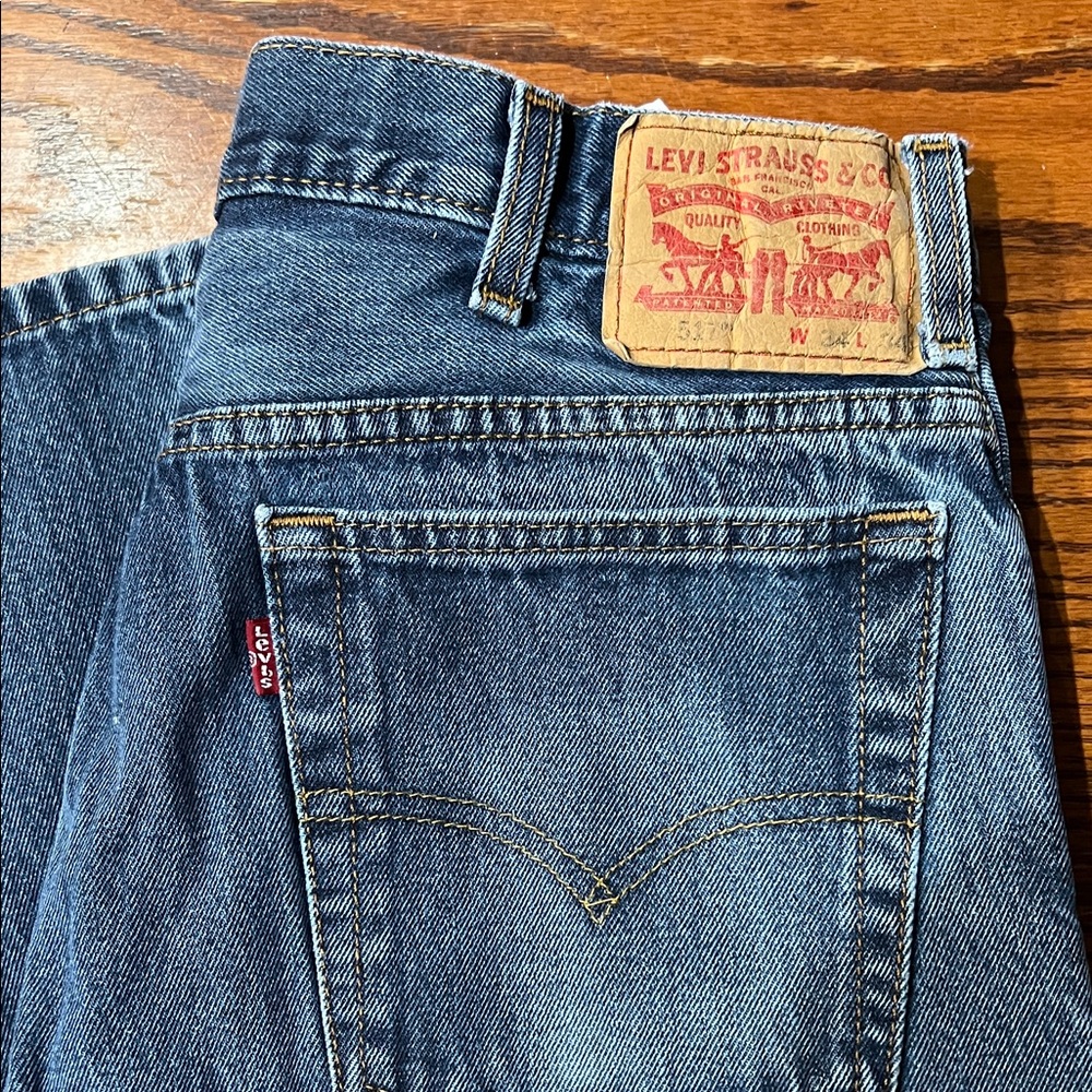 Levi's Dark Blue Relaxed Fit Jeans